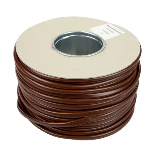 Deligo Sleeving Drum 3mm x 100m Brown
